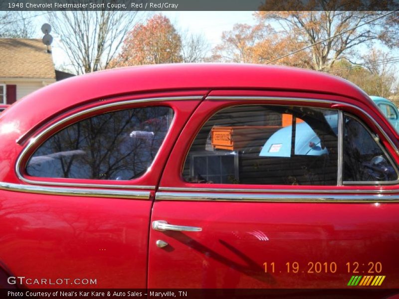 Red / Red/Gray 1948 Chevrolet Fleetmaster Sport Coupe