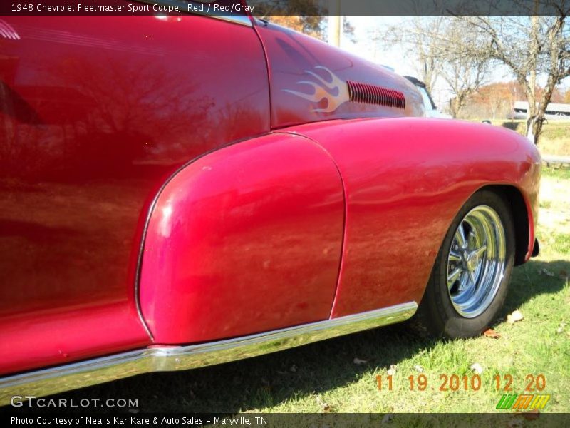 Red / Red/Gray 1948 Chevrolet Fleetmaster Sport Coupe