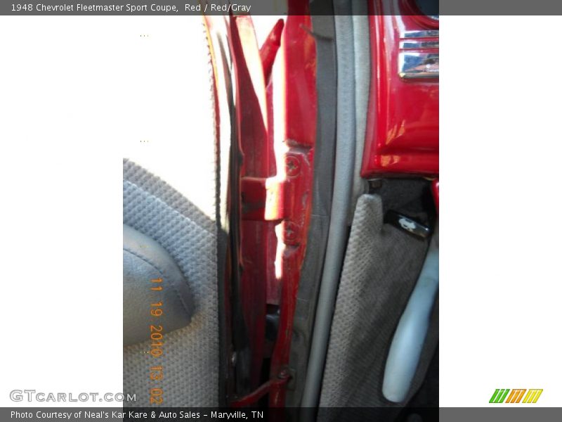 Red / Red/Gray 1948 Chevrolet Fleetmaster Sport Coupe