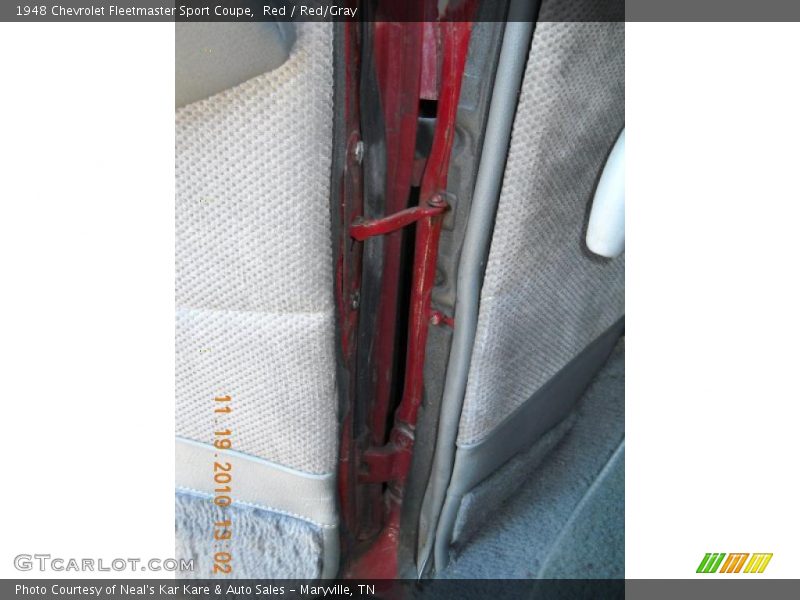 Red / Red/Gray 1948 Chevrolet Fleetmaster Sport Coupe
