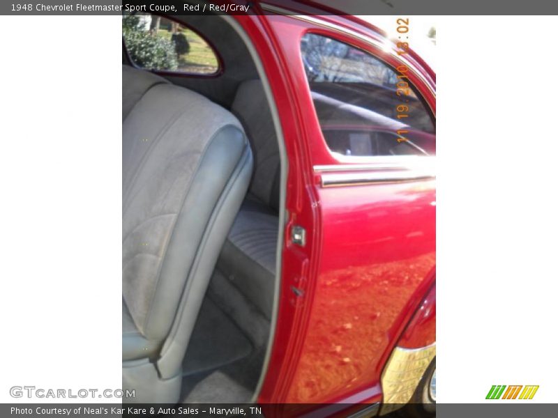Red / Red/Gray 1948 Chevrolet Fleetmaster Sport Coupe