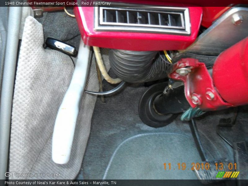  1948 Fleetmaster Sport Coupe Red/Gray Interior