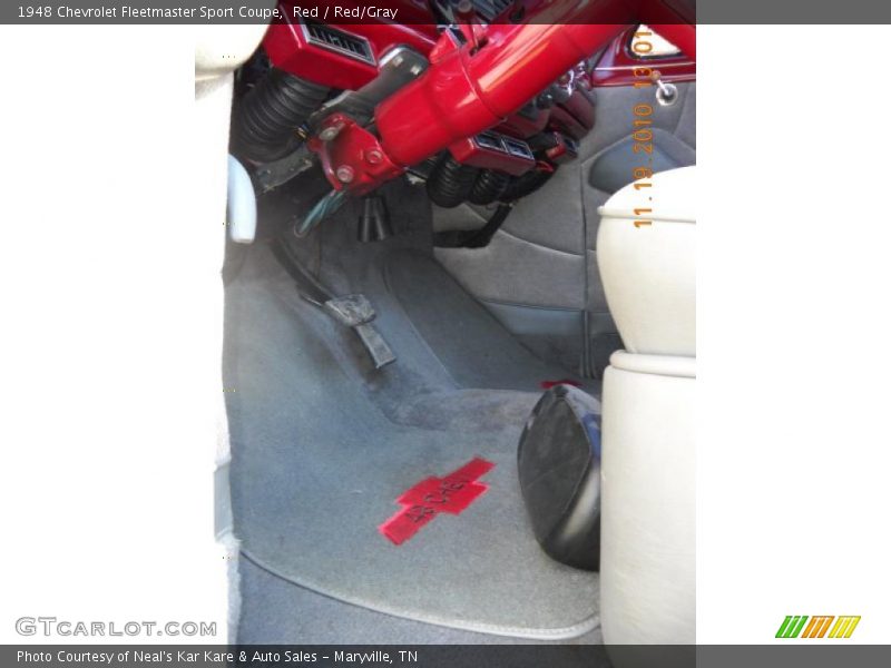 Controls of 1948 Fleetmaster Sport Coupe