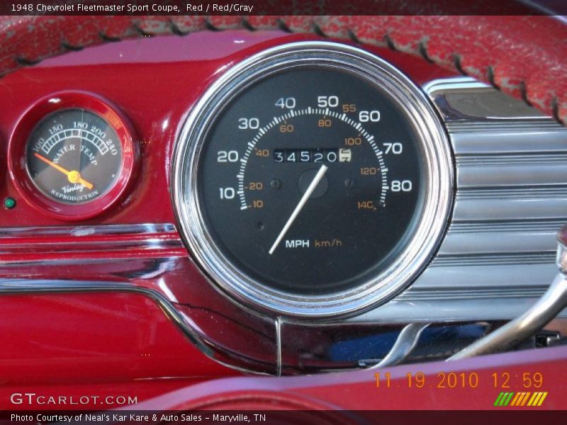  1948 Fleetmaster Sport Coupe Sport Coupe Gauges