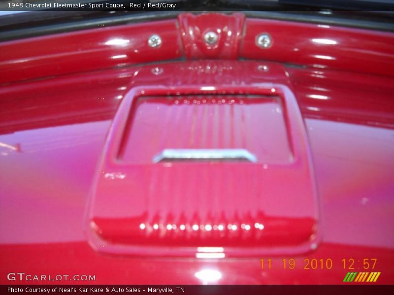 Red / Red/Gray 1948 Chevrolet Fleetmaster Sport Coupe