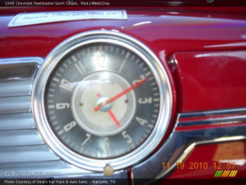  1948 Fleetmaster Sport Coupe Sport Coupe Gauges