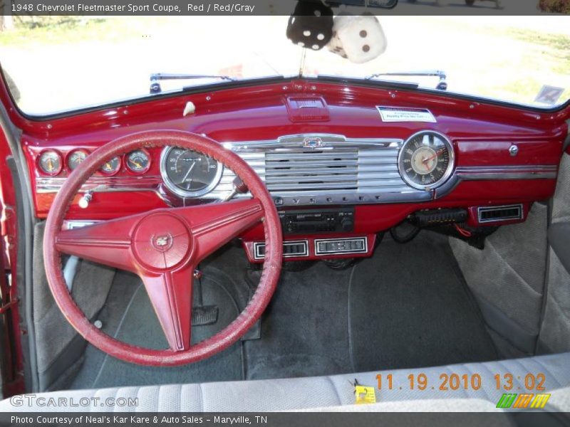 Dashboard of 1948 Fleetmaster Sport Coupe
