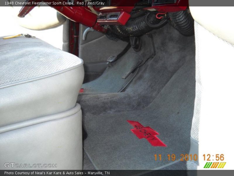 Red / Red/Gray 1948 Chevrolet Fleetmaster Sport Coupe