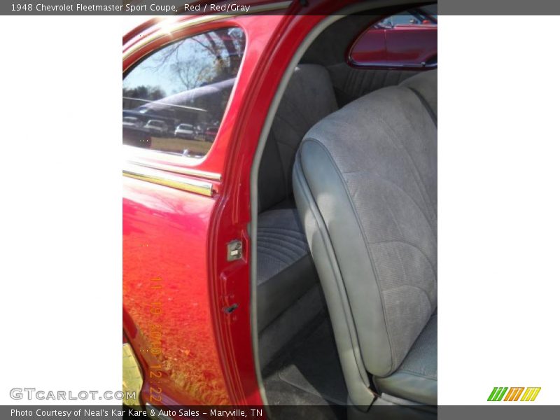 Red / Red/Gray 1948 Chevrolet Fleetmaster Sport Coupe