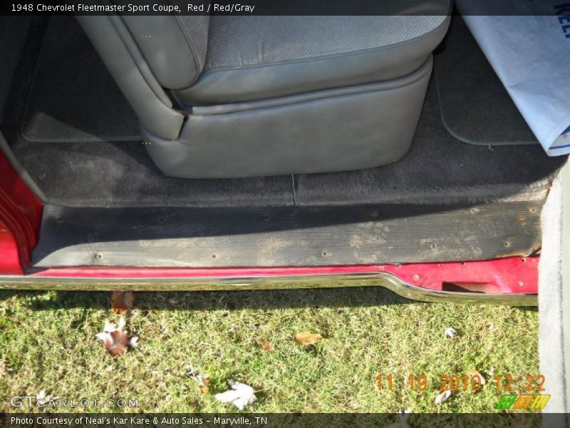  1948 Fleetmaster Sport Coupe Red/Gray Interior