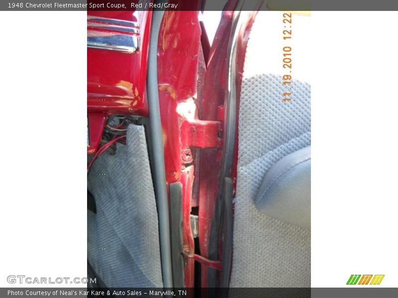 Red / Red/Gray 1948 Chevrolet Fleetmaster Sport Coupe