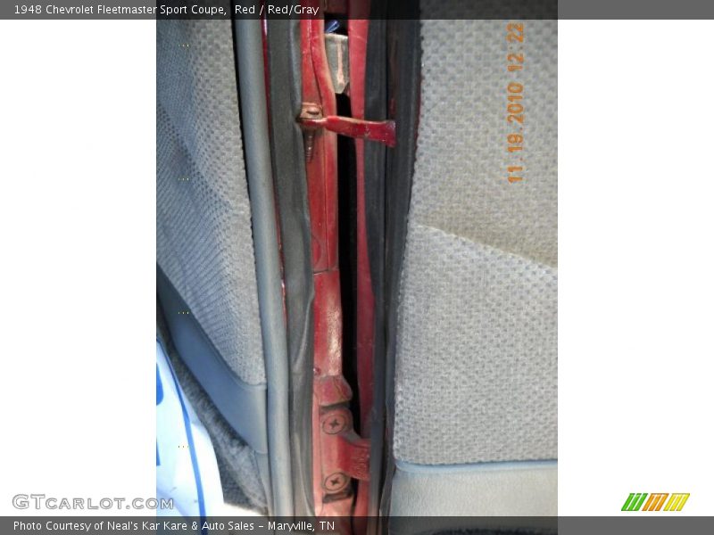 Red / Red/Gray 1948 Chevrolet Fleetmaster Sport Coupe