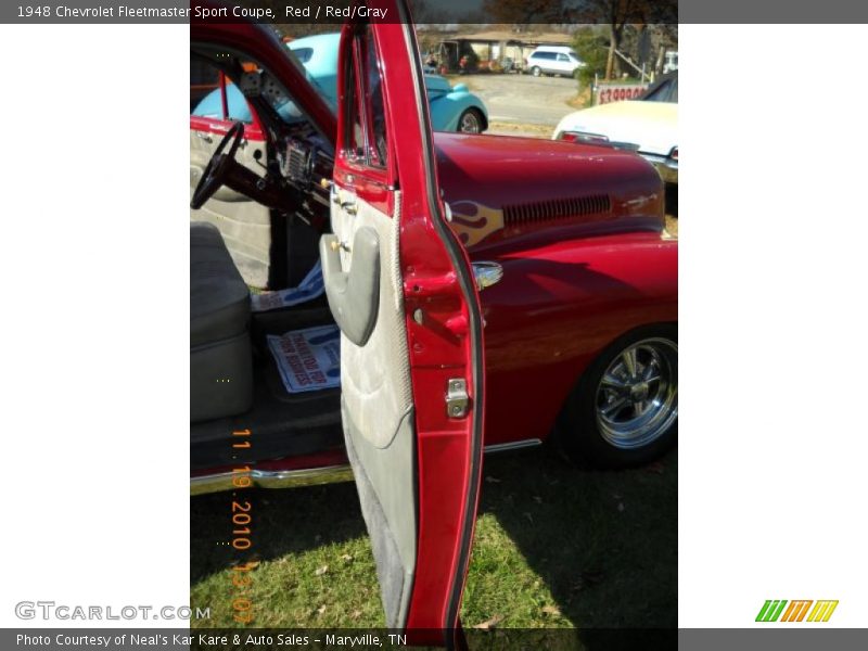 Red / Red/Gray 1948 Chevrolet Fleetmaster Sport Coupe