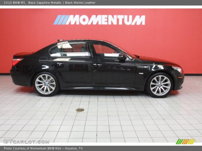 Black Sapphire Metallic / Black Merino Leather 2010 BMW M5