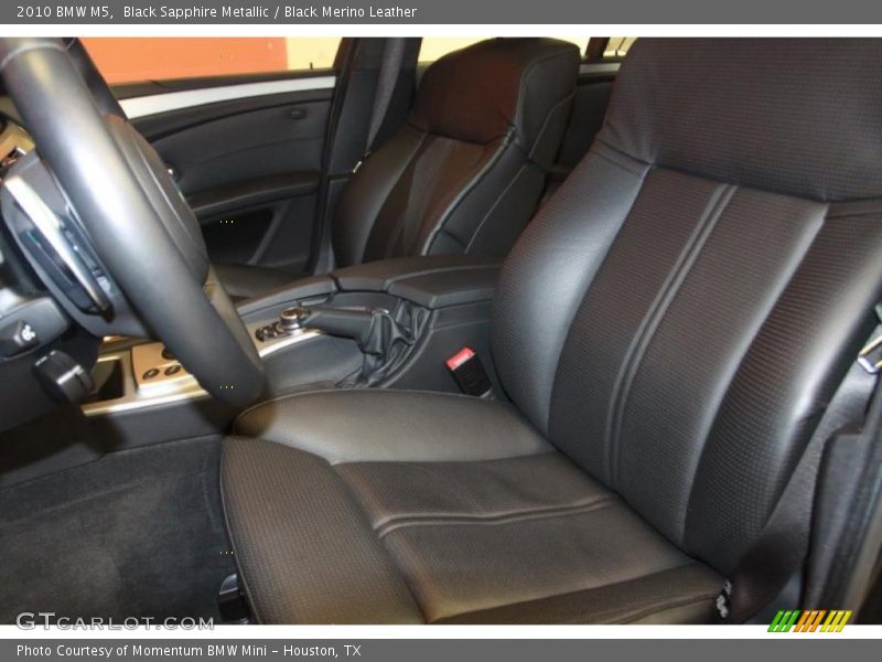 Black Sapphire Metallic / Black Merino Leather 2010 BMW M5