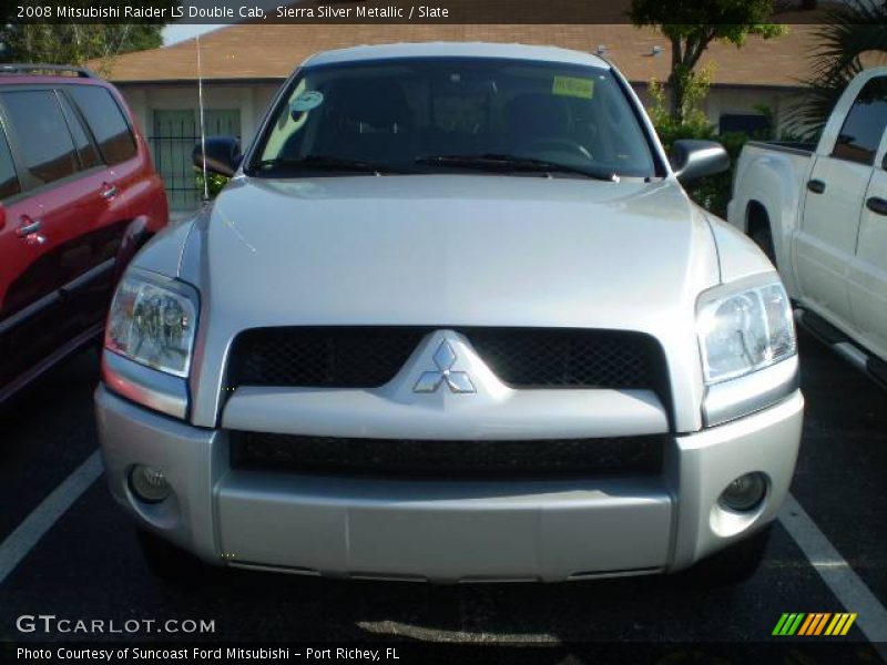 Sierra Silver Metallic / Slate 2008 Mitsubishi Raider LS Double Cab