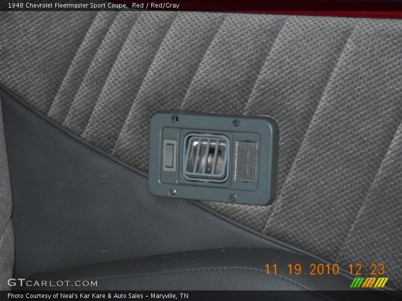  1948 Fleetmaster Sport Coupe Red/Gray Interior