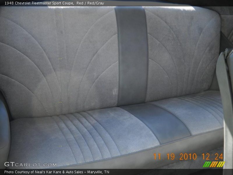  1948 Fleetmaster Sport Coupe Red/Gray Interior