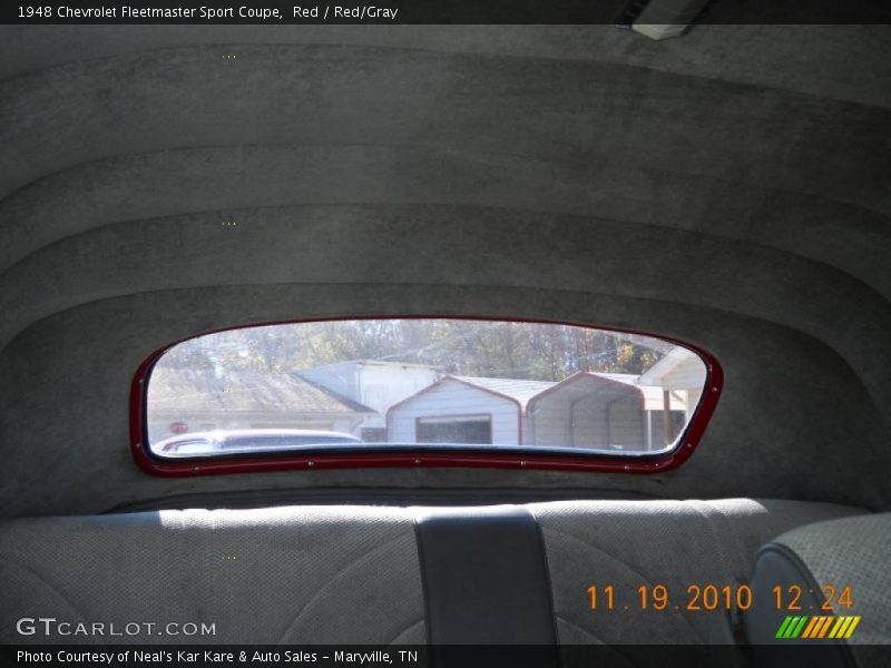  1948 Fleetmaster Sport Coupe Red/Gray Interior
