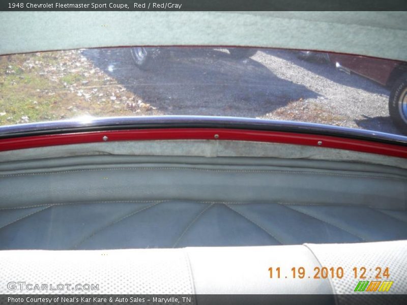 Red / Red/Gray 1948 Chevrolet Fleetmaster Sport Coupe