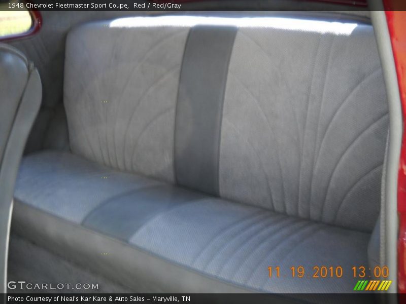  1948 Fleetmaster Sport Coupe Red/Gray Interior