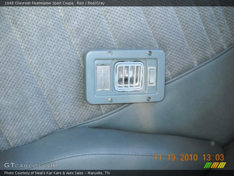 Red / Red/Gray 1948 Chevrolet Fleetmaster Sport Coupe