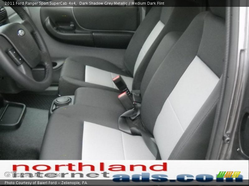Dark Shadow Grey Metallic / Medium Dark Flint 2011 Ford Ranger Sport SuperCab 4x4