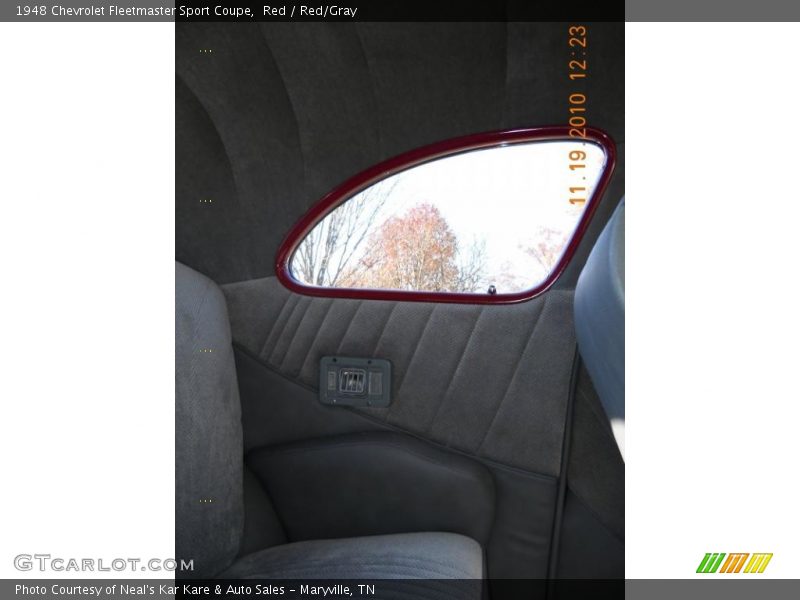  1948 Fleetmaster Sport Coupe Red/Gray Interior