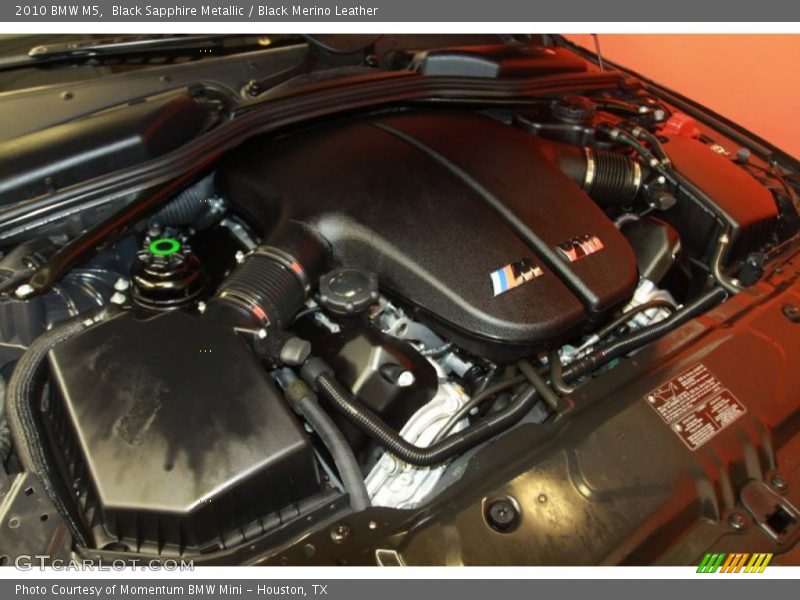  2010 M5  Engine - 5.0 Liter M DOHC 40-Valve VVT V10