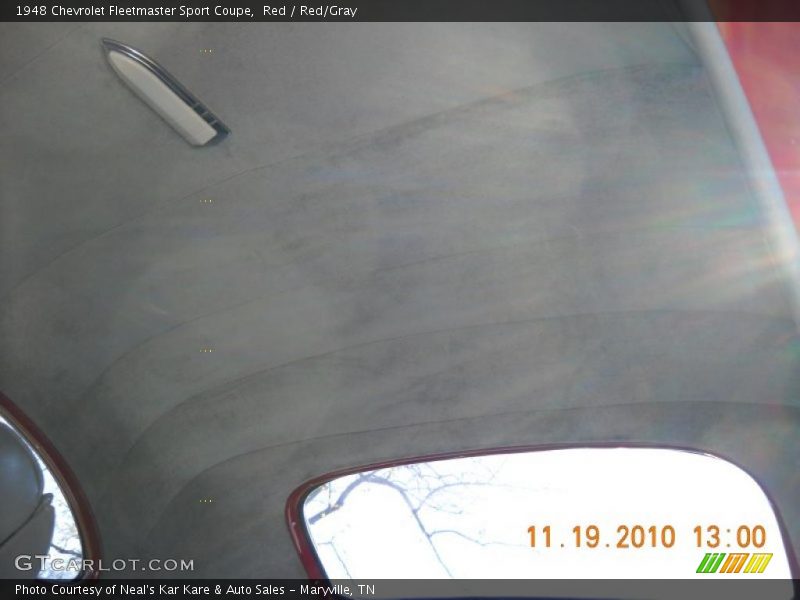Red / Red/Gray 1948 Chevrolet Fleetmaster Sport Coupe