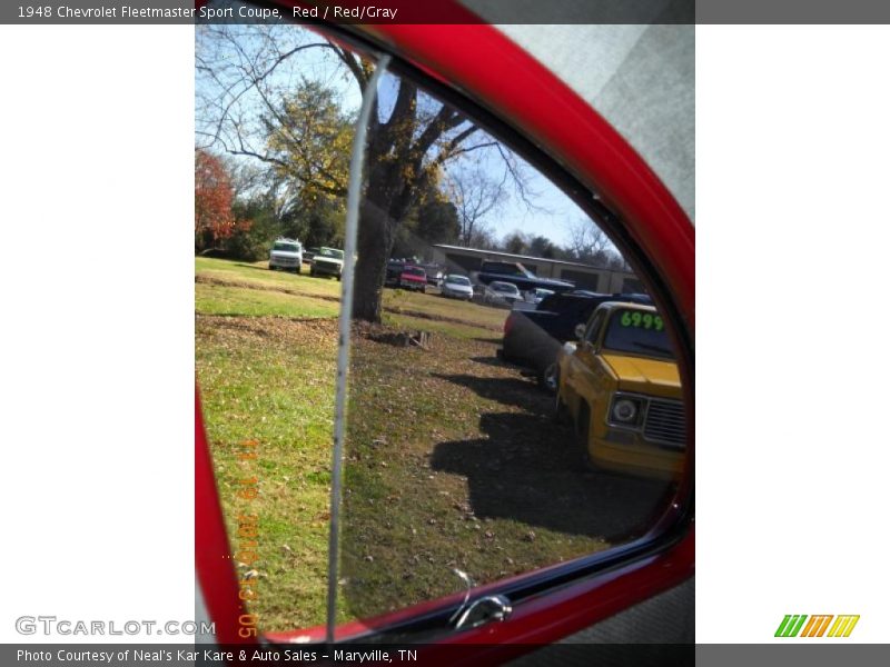 Red / Red/Gray 1948 Chevrolet Fleetmaster Sport Coupe