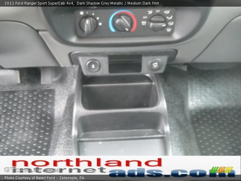 Dark Shadow Grey Metallic / Medium Dark Flint 2011 Ford Ranger Sport SuperCab 4x4