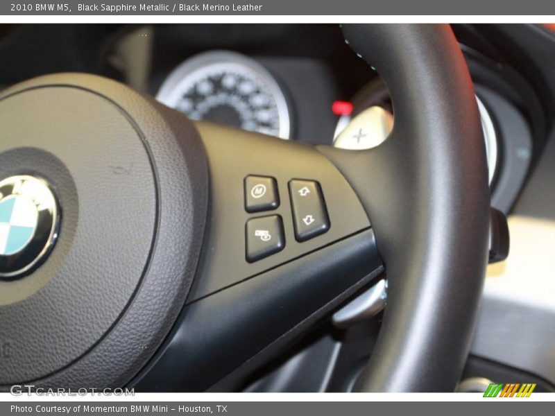 Black Sapphire Metallic / Black Merino Leather 2010 BMW M5