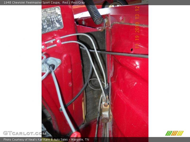 Red / Red/Gray 1948 Chevrolet Fleetmaster Sport Coupe