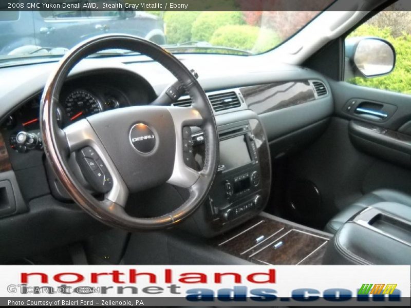 Stealth Gray Metallic / Ebony 2008 GMC Yukon Denali AWD