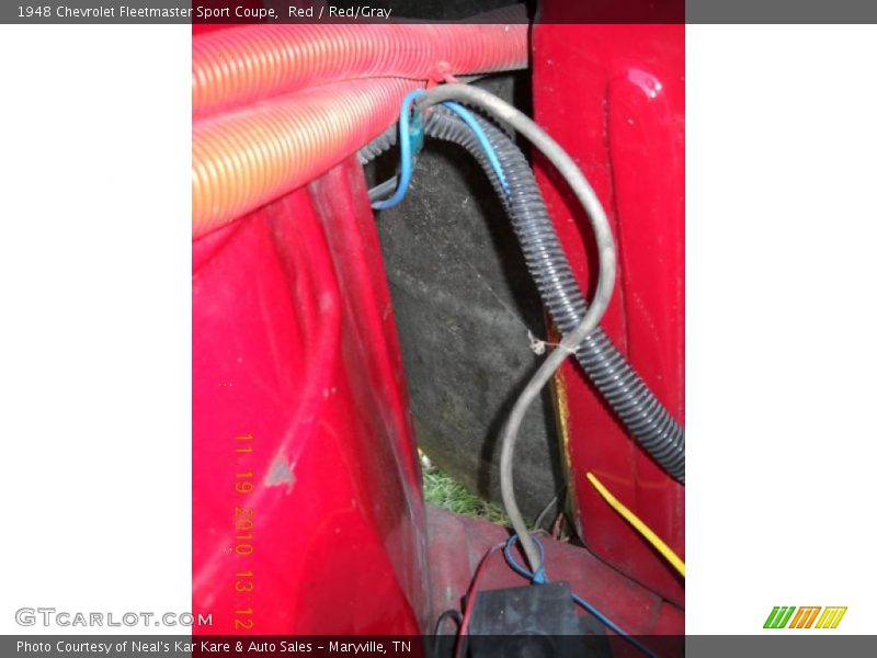 Red / Red/Gray 1948 Chevrolet Fleetmaster Sport Coupe