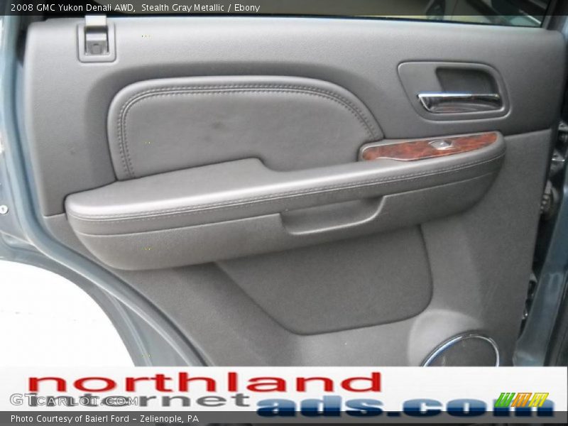 Stealth Gray Metallic / Ebony 2008 GMC Yukon Denali AWD