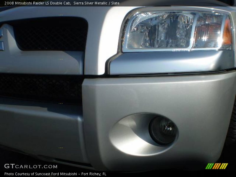 Sierra Silver Metallic / Slate 2008 Mitsubishi Raider LS Double Cab