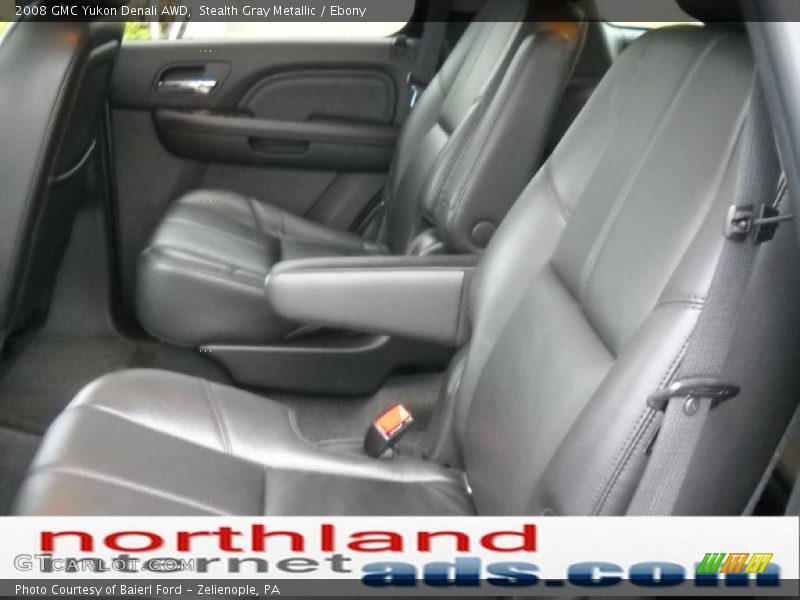 Stealth Gray Metallic / Ebony 2008 GMC Yukon Denali AWD