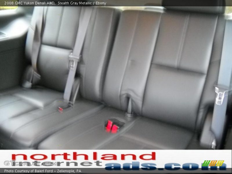 Stealth Gray Metallic / Ebony 2008 GMC Yukon Denali AWD