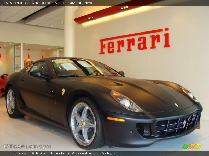 Front 3/4 View of 2010 599 GTB Fiorano F1A