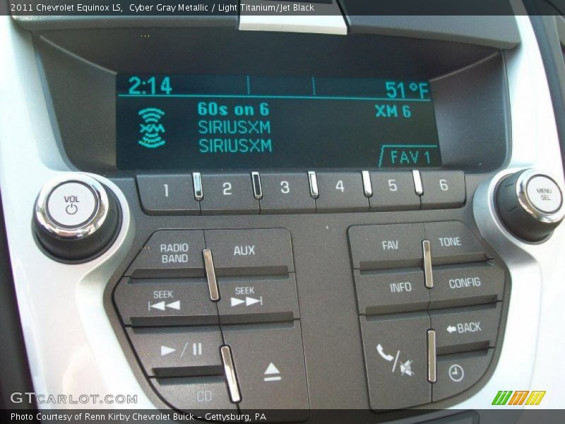 Controls of 2011 Equinox LS