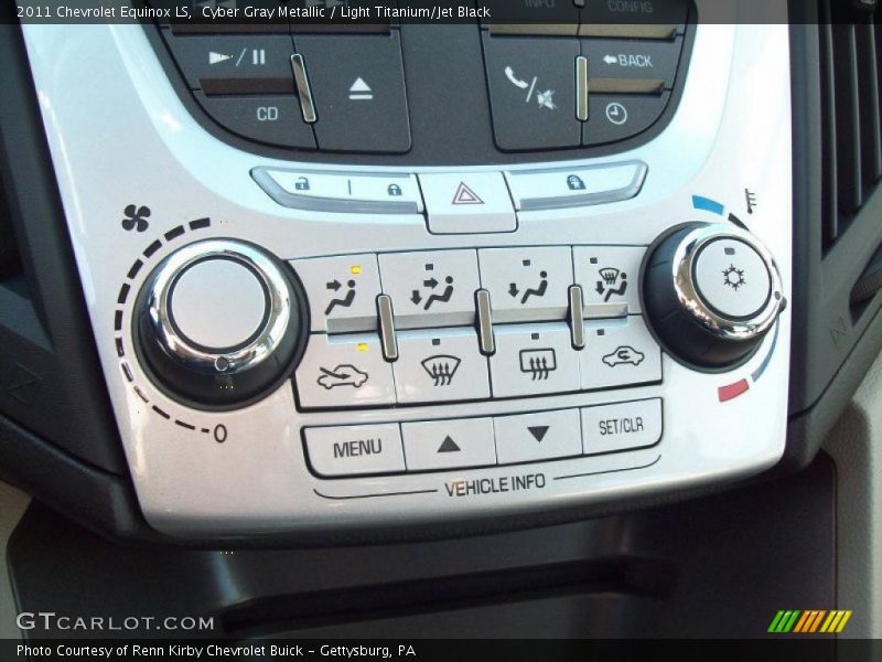Controls of 2011 Equinox LS