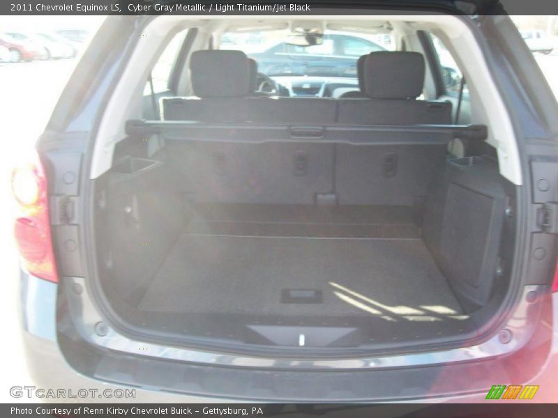 Cyber Gray Metallic / Light Titanium/Jet Black 2011 Chevrolet Equinox LS