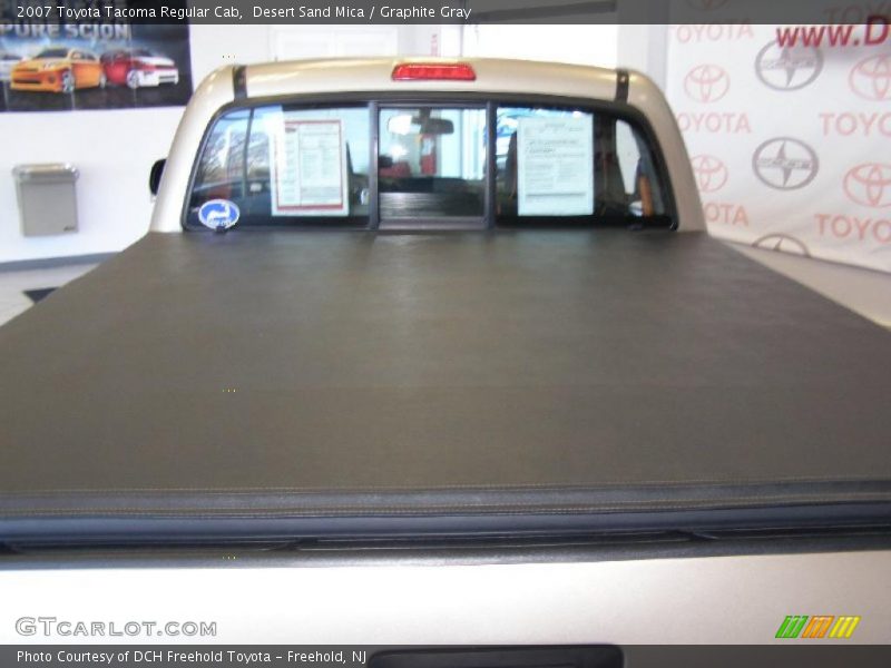 Desert Sand Mica / Graphite Gray 2007 Toyota Tacoma Regular Cab