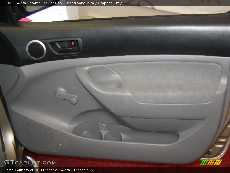 Desert Sand Mica / Graphite Gray 2007 Toyota Tacoma Regular Cab
