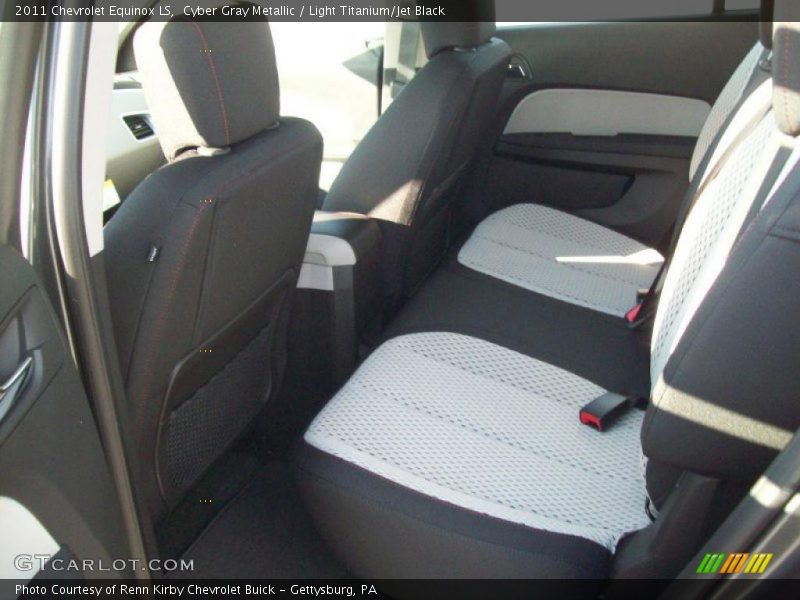  2011 Equinox LS Light Titanium/Jet Black Interior