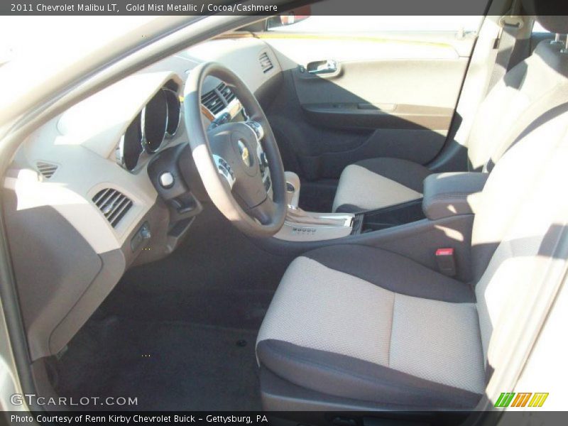 Gold Mist Metallic / Cocoa/Cashmere 2011 Chevrolet Malibu LT