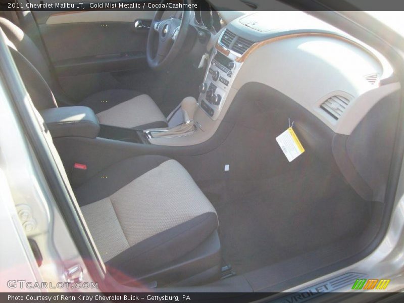 Gold Mist Metallic / Cocoa/Cashmere 2011 Chevrolet Malibu LT