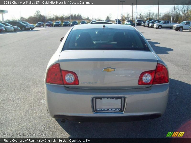 Gold Mist Metallic / Cocoa/Cashmere 2011 Chevrolet Malibu LT